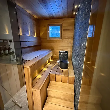 Lägenhet Luxury & Sauna Life Modern Bright *